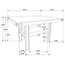 Patterson 5 Pc Counter Height Dining Set