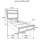 Miranda 4 Pc Bedroom Set