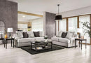 PICOTEE Sofa, Light Gray/Black