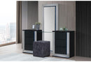 YLIME WAVY BLACK VANITY SET