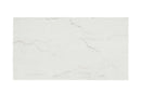 Thisted Rectangle Marble Coffee Table w/ Casters