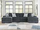 Midnight-Madness Sectional with Chaise