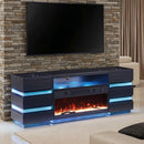 Terni TV Stand w/ Fireplace & 2 Side Tables