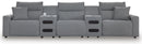 Modmax II Reclining Sectional with Audio Consoles