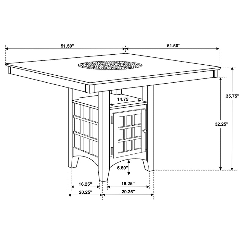 Gabriel Counter Height Dining Table