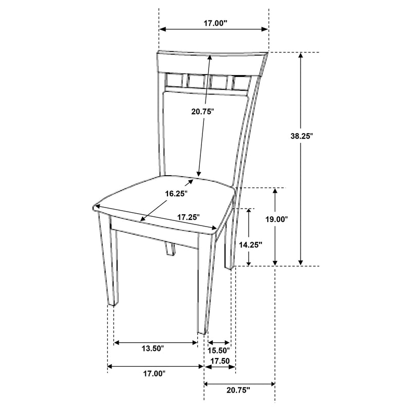 Gabriel 7 Pc Dining Set