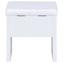 Harvey Makeup Vanity Table with Mirror and Stool