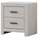 Brantford 2-drawer Nightstand Barrel Oak