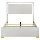 Marceline Panel Bed with LED Lighting