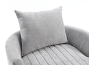 Hoople Channel Tufted Swivel Chair