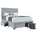 Soledad Panel Platform Storage Bed