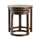 Hickory Nesting End Table