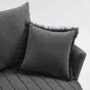 Hoople Channel Tufted Swivel Chair