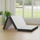 Hollyhock 4" Full Tri-Fold Memory Foam Topper