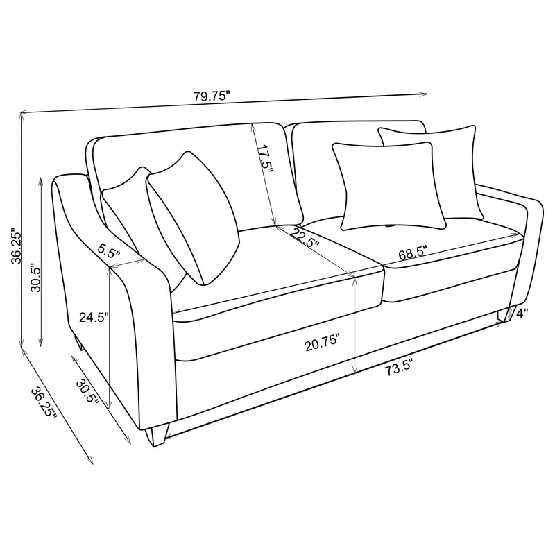 Christine Stationary Sofa