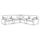 Collins Modular Power Reclining Sectional Sofa