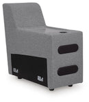 Modmax II Reclining Sectional with Double Chaise and Audio Consoles