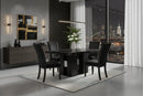 D03 Dining Table + D03DC Black