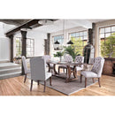 Gianna Rustic Pine/Ivory Side Chair (2/CTN)