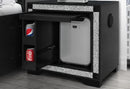 Soleil Nightstand with Cooler and Speaker