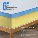 Artemisia 6" Full Memory Foam Mattress
