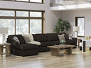Midnight-Madness Sectional Sofa with Chaise