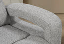 U6611 Grey 15 Power Console Reclining Loveseat with LED