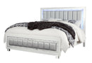 Santorini White Bed
