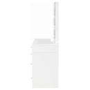 Regina Makeup Vanity Table with LED Mirror and Stool