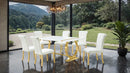 Holbaek 5 Pc 80" Dining Table Set