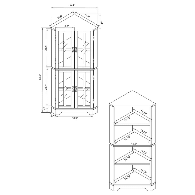 Coreosis Curio Cabinet