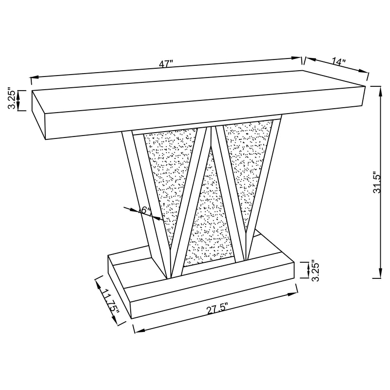 Crocus Console Table