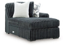 Midnight-Madness Double Chaise 3-Piece Sectional