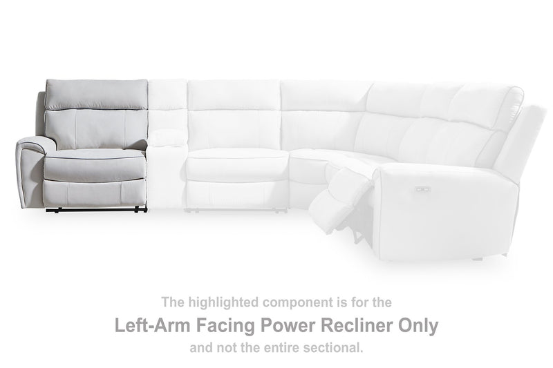 Social Pointe Power Reclining Sectional