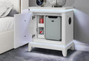 Alina White Bed Group with LED, Cooler, Speaker and USB