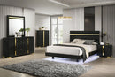 Lillestrom E.King, Queen, Full, & Full Bed Black & White