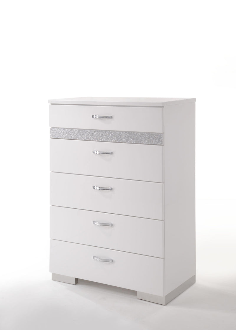 Naima II White High Gloss Chest image