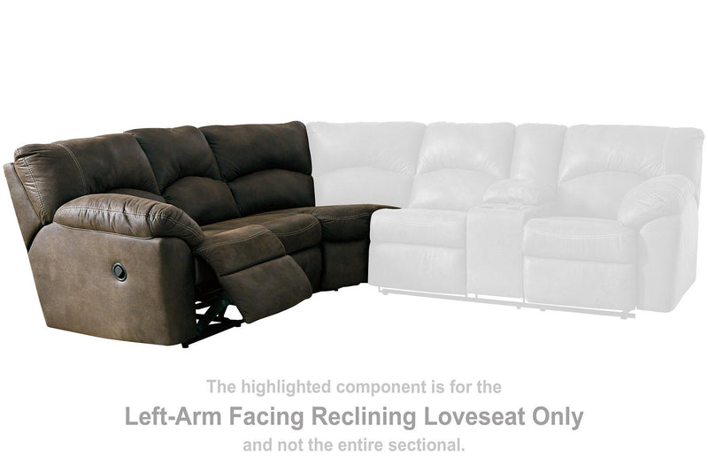 Tambo 2-Piece Reclining Sectional