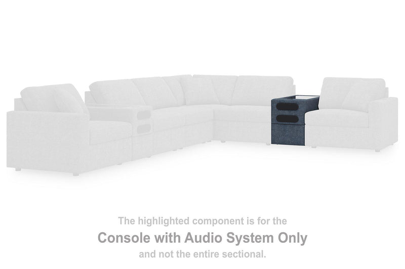 Modmax Sectional with Audio Console