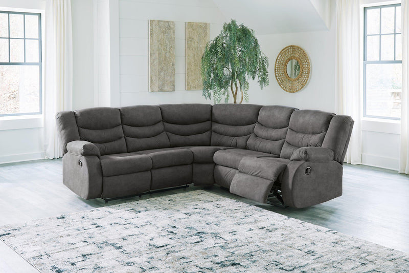 Partymate 2-Piece Reclining Sectional