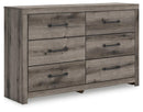 Graystorm Dresser and Mirror