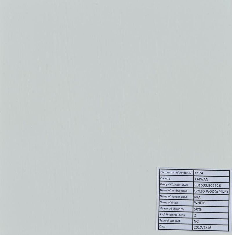 Roberto 4-panel Folding Screen White