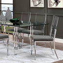 Casper Chrome Dining Table