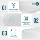 Artemisia 6" Memory Foam Mattress White