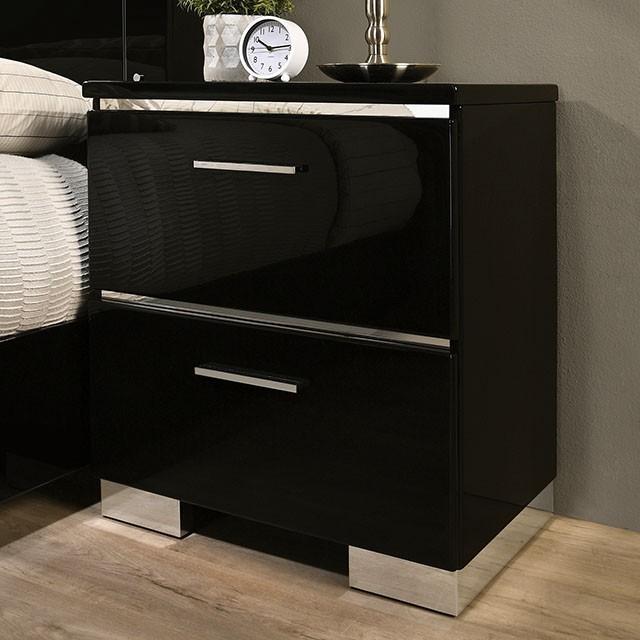 CARLIE Night Stand w/ USB Plug