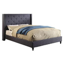 Anabelle E.King Bed Purple & Natural