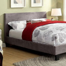 Winn Park Cal.King, E.King, Twin, & Full Bed Chrome, Gray, Brown, & Chrome