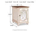 Realyn End Table Set