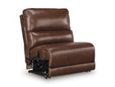 DeepWakes Reclining Sectional with Storage Console