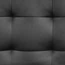 Eidsberg Futon Sofa Bed Orange, Grey, Brown, & Black